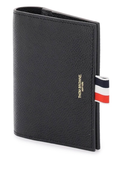 Thom Browne Leather Crossbody Card Holder