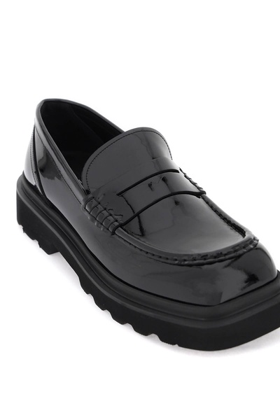 Dolce & Gabbana patent leather mocassins