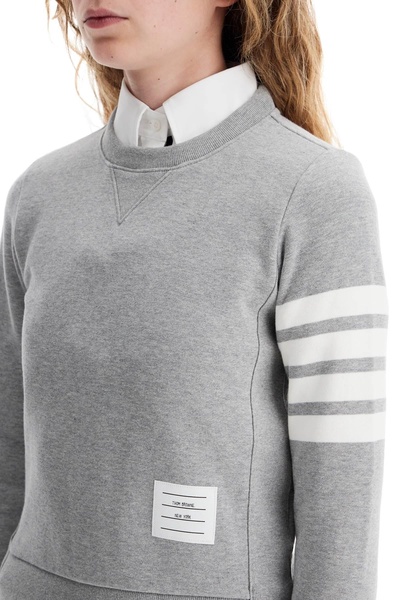 Thom Browne 4 Bar Crewneck Sweat