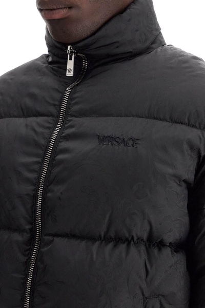 VERSACE Baroque Jacquard Down Jacket