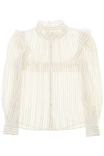 Isabel Marant Etoile "Striped Cotton Blouse By Id