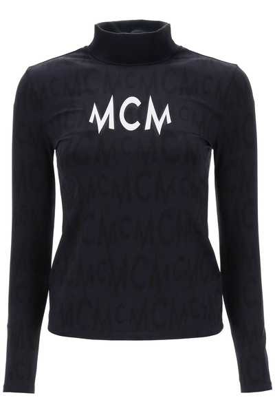 Long Sleeved Top With Logo Pattern