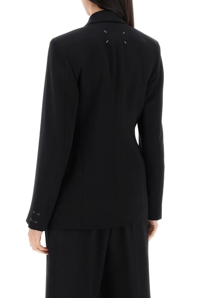 Maison Margiela Slim-Fit Wool Jacket With A Fitted Waist Women