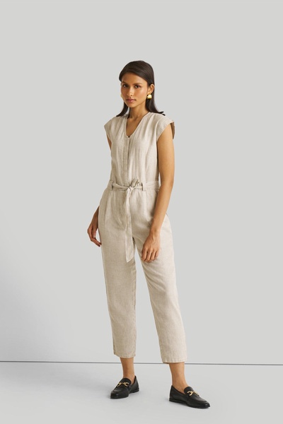 Evening Chai Light Ecru Jumpsuit