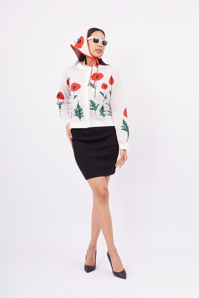 Poppy Crop Cardigan