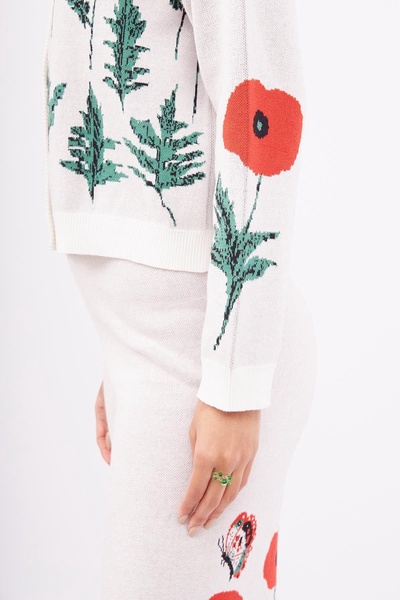 Poppy Crop Cardigan