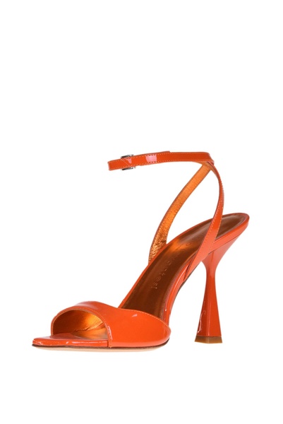 Tania patent leather sandals