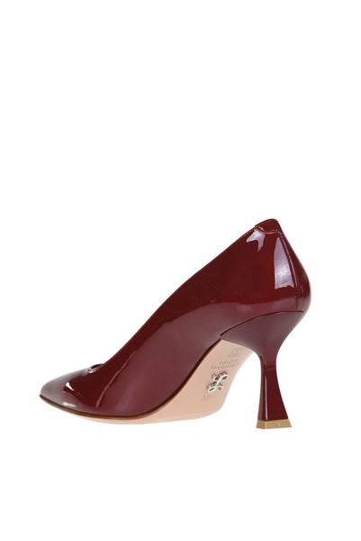 Patent leather pumps