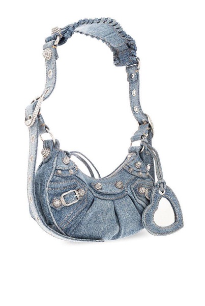 Balenciaga Le Cagole Denim XS Shoulder Bag