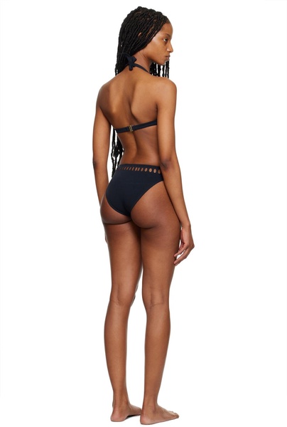 Navy Cutout One-Piece Swimsuit