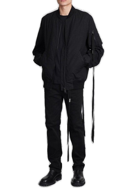 Ann Demeulemeester Zipped Bomber Jacket