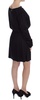 Versace Jeans Women Modal Silk Shift Knee Dress