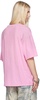 Pink Relaxed-Fit Long Sleeve T-Shirt