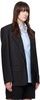 Black Pre-Styled Oversize Blazer