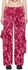 Pink Lawn Cargo Pants