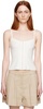 White Jacinta Tank Top