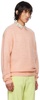 Pink Super Kid Mohair Sweater