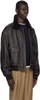 Black Herzog Leather Jacket