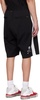 Black Side Line Shorts