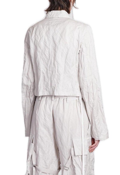 Ann Demeulemeester Crumpled Effect Jacket