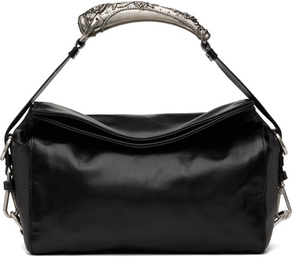 Black Weekend Rose Handle Bag