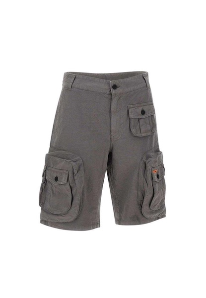 Heron Preston Logo Detailed Cargo Shorts