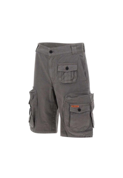 Heron Preston Logo Detailed Cargo Shorts