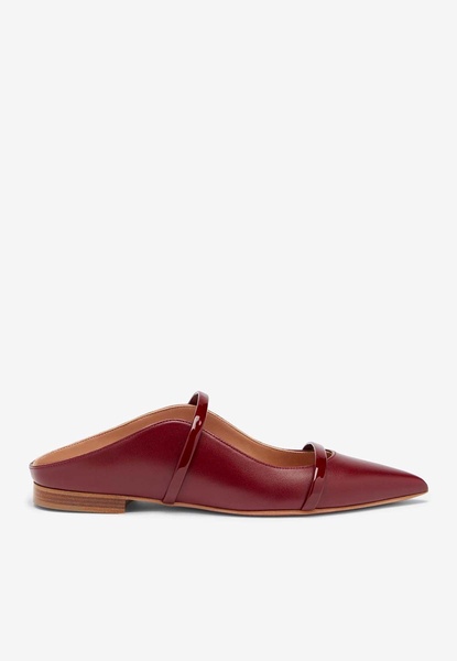 Maureen Patent Leather Flat Mules