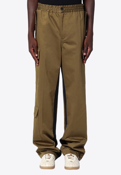 Wide Cargo Track Pants