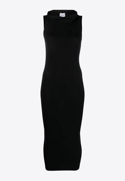 Fatal Cut-Out Midi Dress