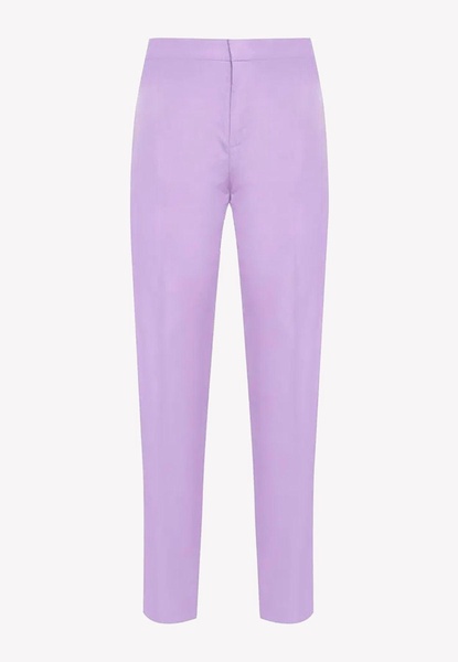 Cropped Slim Tailored Pants