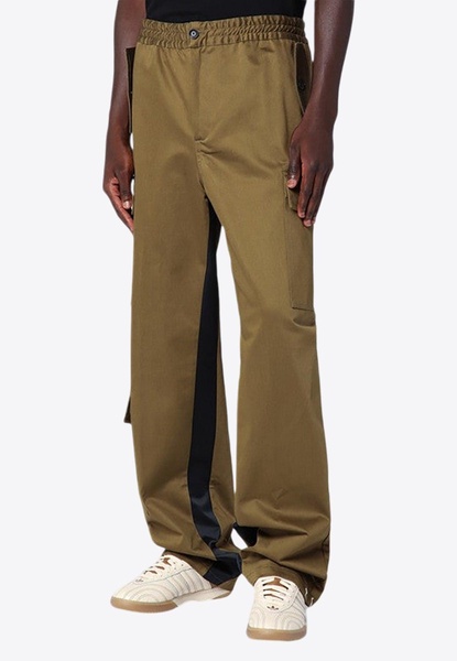 Wide Cargo Track Pants