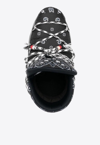 X Moon Boot Bandana Print Snow Boots