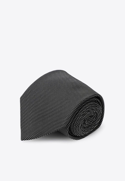 Small Polka Dot Silk Tie