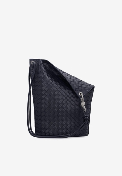 Bottega Veneta Knot Woven Shoulder Bag