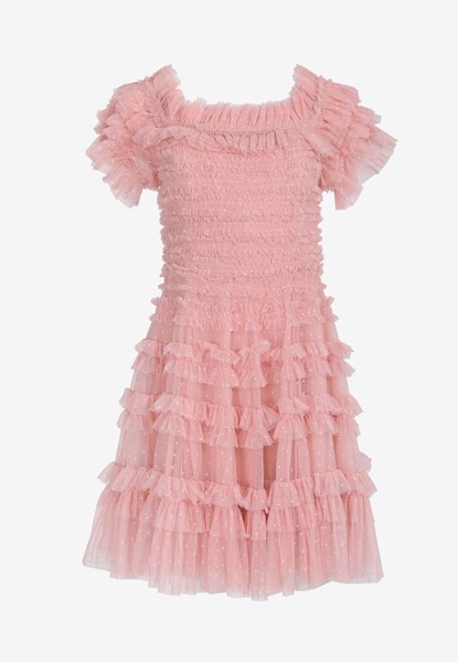 Lisette Off-Shoulder Mini Ruffled Dress