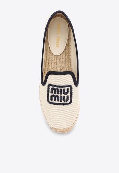 Logo-Embroidered Espadrilles