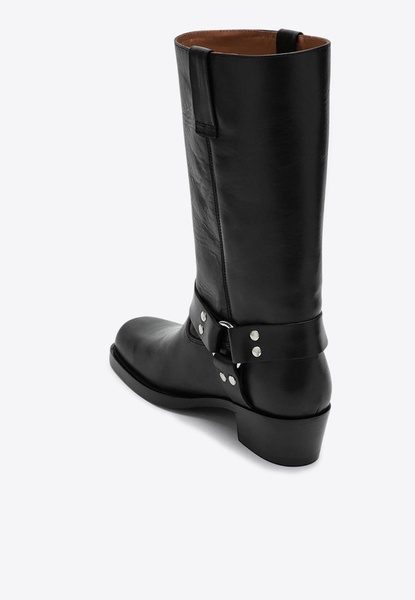 Roxy 35 Mid-Calf Leather Boots