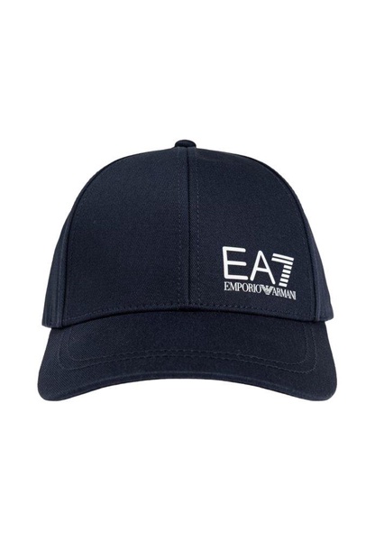 Ea7 Emporio Armani Logo Printed Baseball Hat