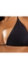 Lindex Elle triangle bikini top in black