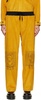 Yellow Wide-Leg Lounge Pants