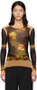 Black Fleurs Petit Grand Long Sleeve T-Shirt