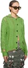 Green Sauvage Cardigan