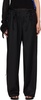 Black Ottolinger Edition Stripe Wool Trousers