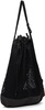 Black Double Face Mesh Bag