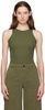 Khaki Essential Tank Top