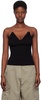 Black V-Neck Camisole