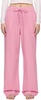 Pink Drawstring Pyjama Pants