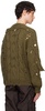 Khaki Fisherman Button Sweater