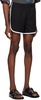 Black Olympic Running Shorts